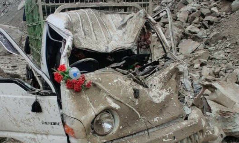 Dois irmãos que morreram como um deslizamento de terra atingiram um veículo no Kohistan Upper – Paquistão