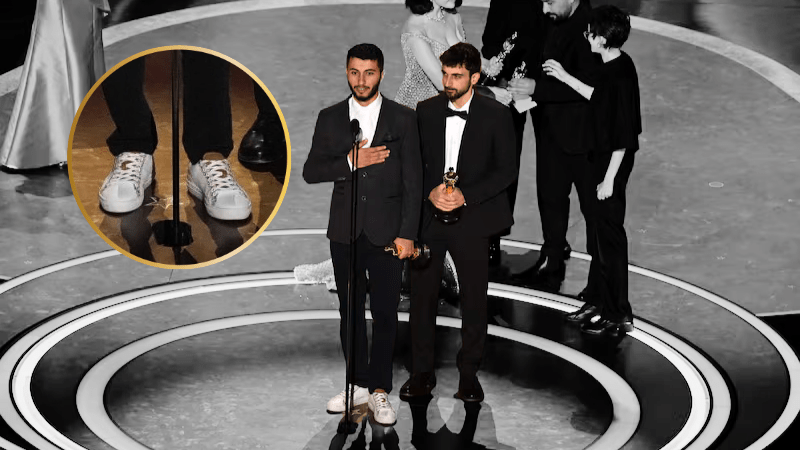 A história por trás dos sapatos vencedores do Oscar Palestino Basile