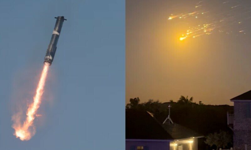 A nave espacial da SpaceX explode no espaço, chovendo novamente sobre os detritos acima do mar do Caribe – mundo