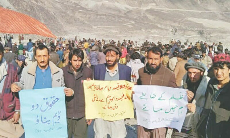 Diamer -Bhasha Dam protestos na semana 7 – Entre no Paquistão