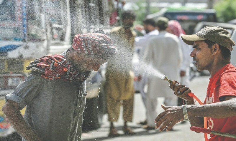 HOT AND STRESSED IN KARACHI – Newspaper