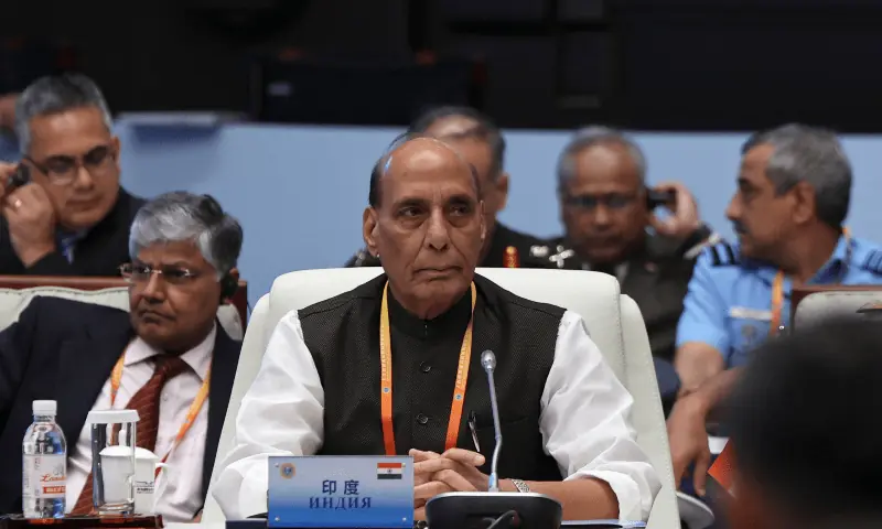 A Índia deve estar pronta para uma longa guerra e diálogo, diz o ministro da Defesa Rajnath Singh – o mundo