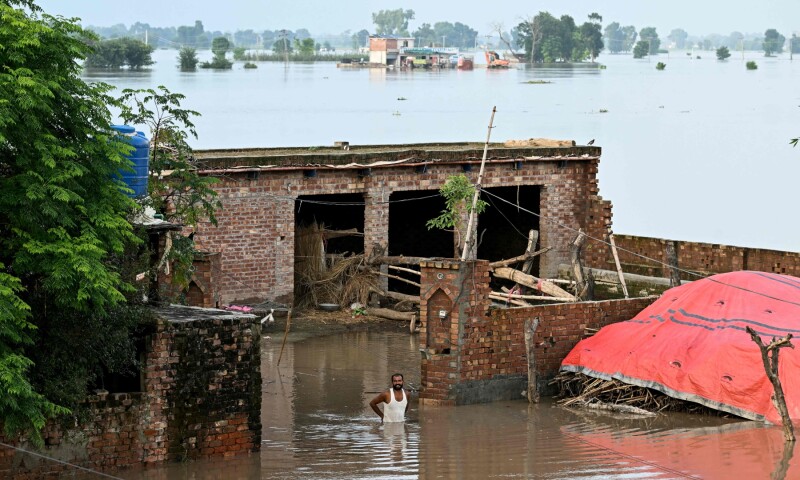Muzaffargarh e Multin – a ameaça de dupla inundação para os jornais