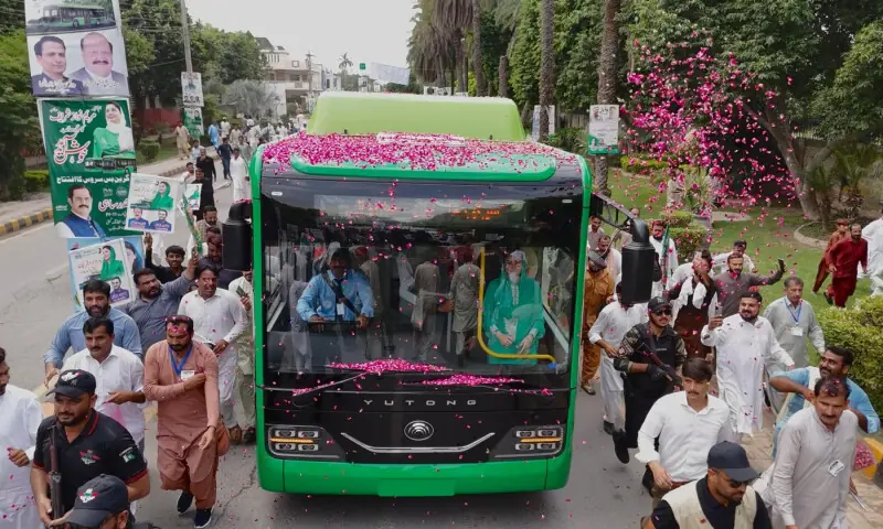 Salgoda – ônibus elétrico liberado no Paquistão