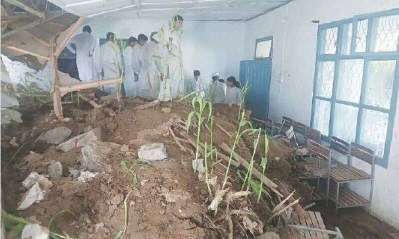 Os moradores exigem reparos de shangrar-cool atingidos por desastres-Paquistão