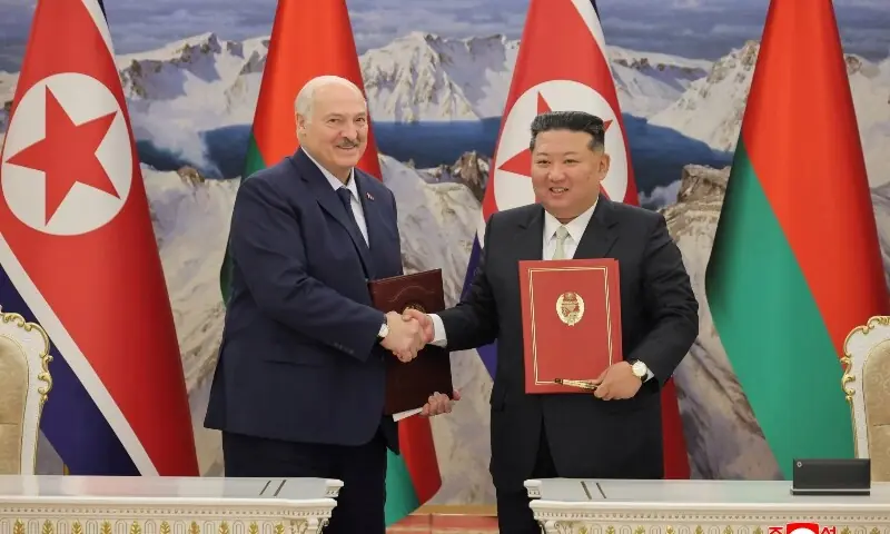 Coreia do Norte e Bielorrússia assinam tratado de ‘amizade’ durante visita de Lukashenko – Mundo