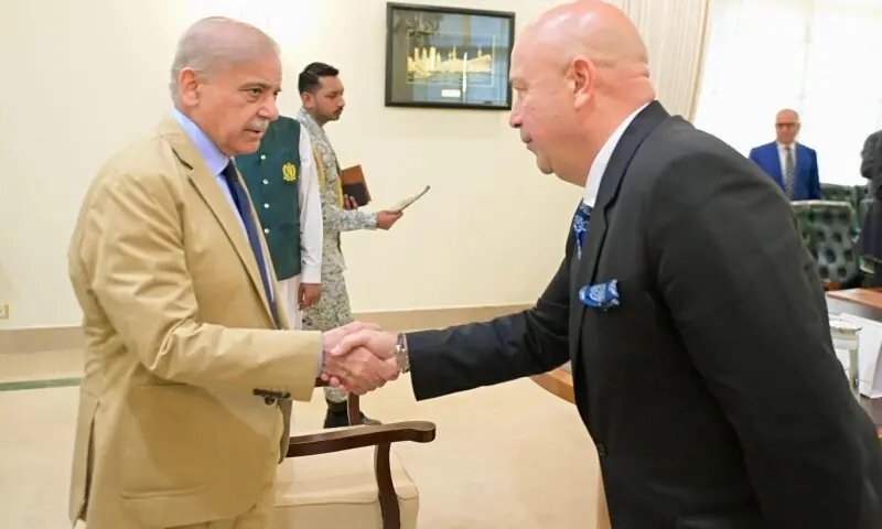 O primeiro-ministro Shehbaz fala com o chefe do grupo VEON sobre oportunidades de investimento e economia digital – Paquistão