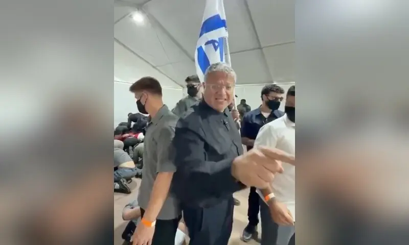‘Monstruoso, vergonhoso, desumano’: Ministro israelita provoca protestos com vídeo de activistas do Pelotão detidos – Mundo