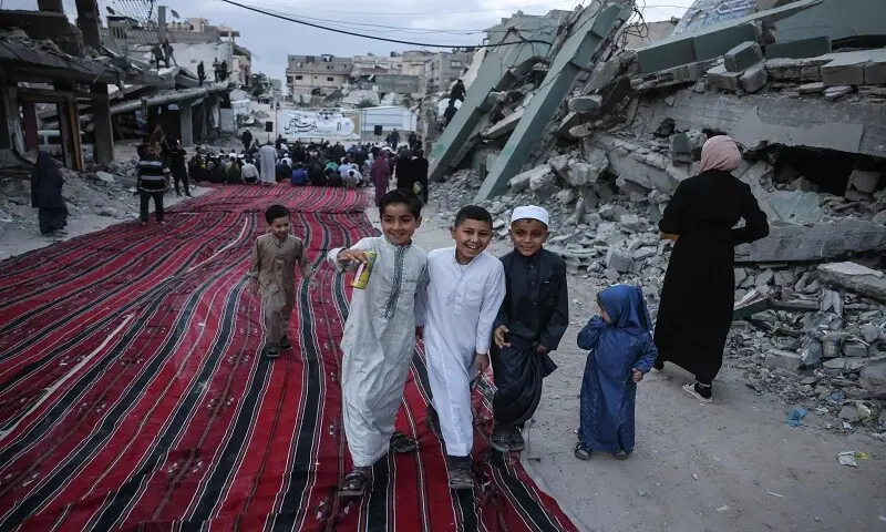 Sem festa, sem alegria: os habitantes de Gaza saúdam um Eid sombrio – Mundo