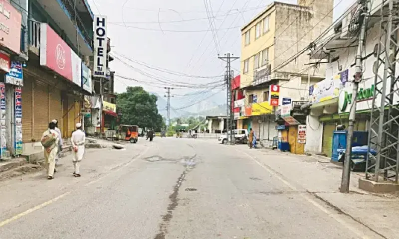 AJK fechado por 3 dias consecutivos – Jornal