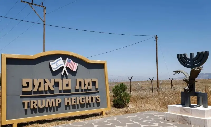 Em ‘Trump Heights’, Israelitas não abandonaram o presidente dos EUA apesar do acordo com o Irão – Mundo