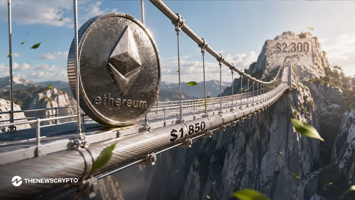 Ethereum (ETH) mantém uma importante linha de tendência de US$ 1.850: próxima meta de US$ 2,3.000?
